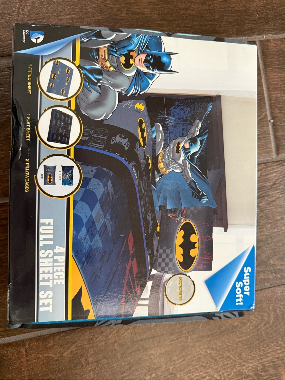 DC Comics Batman Full Size Bed Set